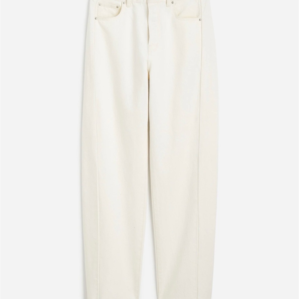 Madewell Curvy Pieced Barrel Jean